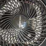 Amazon Basics Air Circulator Fan. Desk Fan for Bedroom. Home and Office. With 90-Degree Tilt Head. 3 Speed Settings. Lightweight (3 LBS). 35 Watts. Black. 11.1W x 6.3D x 10.9H photo review