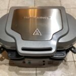 Hamilton Beach Dual Breakfast Sandwich Maker with Timer. Ready in 5 Minutes. Removable Dishwasher Safe PFAS-Free Non-Stick Egg Cooker Ring. Silver (25490MNA) photo review