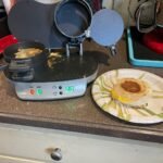 Hamilton Beach Dual Breakfast Sandwich Maker with Timer. Ready in 5 Minutes. Removable Dishwasher Safe PFAS-Free Non-Stick Egg Cooker Ring. Silver (25490MNA) photo review