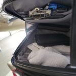 Delsey Luggage Aero 2 Piece Set (21 & 25) Spinner Suitcase (Titanium) photo review