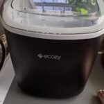ecozy Portable Countertop Ice Maker - 9 Ice Cubes in 6 Minutes. 26 lbs Daily Output. Self-Cleaning with Ice Bags. Scoop. and Basket for Kitchen. Office. Bar. Party - Black photo review