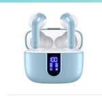TAGRY Bluetooth Headphones True Wireless Earbuds 60H Playback LED Power Display Earphones with Wireless Charging Case IPX5 Waterproof in-Ear Ear buds with Mic for TV Smart Phone Laptop Computer Sports photo review