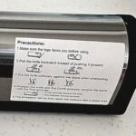 Narcissus Knife Sharpener. Professional 2 Stage Electric Knife Sharpener for Quick Sharpening & Polishing. with Scissors Sharpener and Metal Dust Collection Box. Stainless Steel. Silver photo review